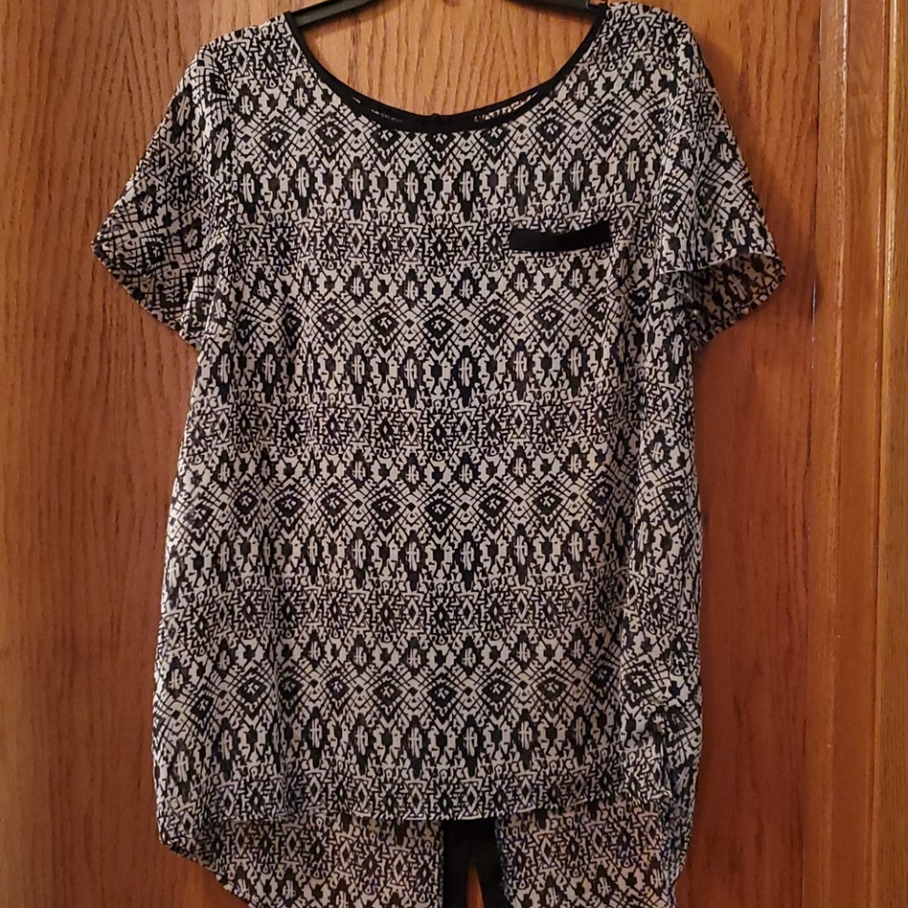 Ab studio sheer top